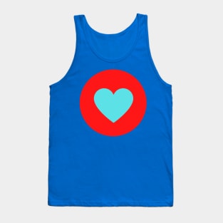 Blue Heart Logo, Logo of Blue Heart Publications Tank Top